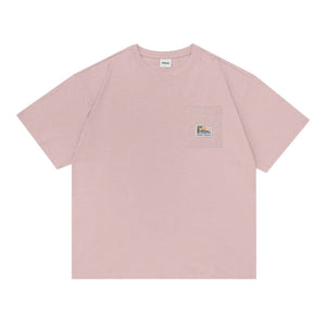 Parlez Wesley Oversized T-Shirt - Quartz - Mens Graphic T-Shirt by Parlez
