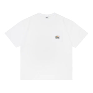 Parlez Wesley Oversized T-Shirt - White - Mens Graphic T-Shirt by Parlez