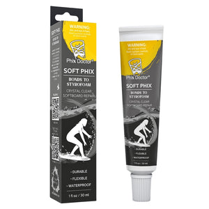 Phix Doctor Soft Phix Softboard & Bodyboard Repair Kit - White - Bodyboard Repair by Phix Doctor 1 oz