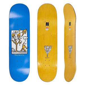 Polar 8.125" Team Heaven Deck - Blue - Skateboard Deck by Polar 8.125 inch