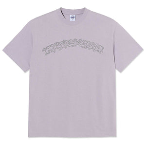 Polar Conflict Scenario Tee - Pale Purple - Mens Graphic T-Shirt by Polar