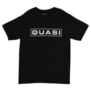 Quasi Bar Logo T-Shirt - Black/Grey - Mens Skate Brand T-Shirt by Quasi