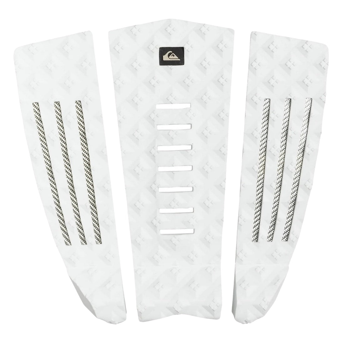 Quiksilver Carbon LC6 Tail Pad - White - 3 Piece Tail Pad by Quiksilver