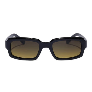Ritual Vision Interceptor Sunglasses - Polished Black/Amber Fade - Square/Rectangular Sunglasses by Ritual Vision