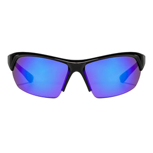 Ritual Vision Break & Enter Sunglasses - Polished Black/Reflective Blue