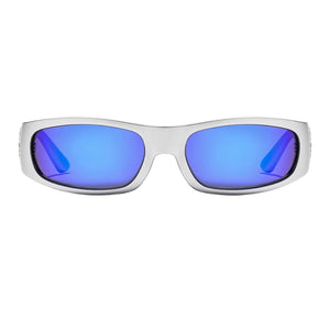 Ritual Vision Parasite Polarised Sunglasses - Matte Chrome/Blue Reflective Polarised