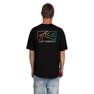 Rusty Boxed Out T-Shirt - Black - Mens Graphic T-Shirt by Rusty