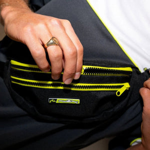 Rusty Cyber Crossbody Bag - Black - Bum Bag by Rusty One Size