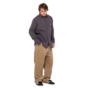 Rusty Flip Daddy Tapeless Cord Pant - Khaki - Mens Corduroy Pants/Trousers by Rusty