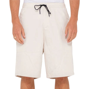 Rusty Wear Eva Elastic Shorts - Oatmeal - Mens Walk Shorts by Rusty