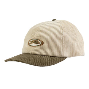 Rusty Wired Six Panel Cap - Savanna - Strapback Cap by Rusty One Size