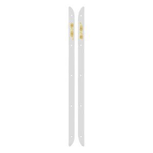 Santa Cruz High Speed Slim Line Skateboard Rails (HSR) - White - Skateboard Deck Rails by Santa Cruz One Size