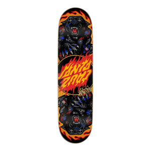 Santa Cruz 8.2" Asta Cosmic Cat Twin Tip Deck - Black/Multi - Skateboard Deck by Santa Cruz 8.2 inch