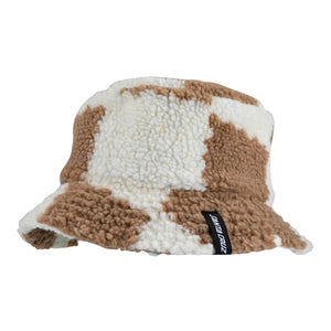 Santa Cruz Sydney Bucket Hat - Brown Checkerboard - Bucket Hat by Santa Cruz One Size
