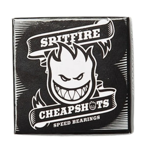 Spitfire Cheapshots Bearings - Black - Skateboard Bearings by Spitfire