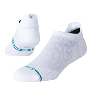 Stance Athletic Tab Socks - White - Unisex Running/Training Socks by Stance