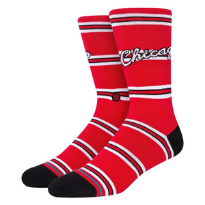 Stance Classics Bulls Socks - Red