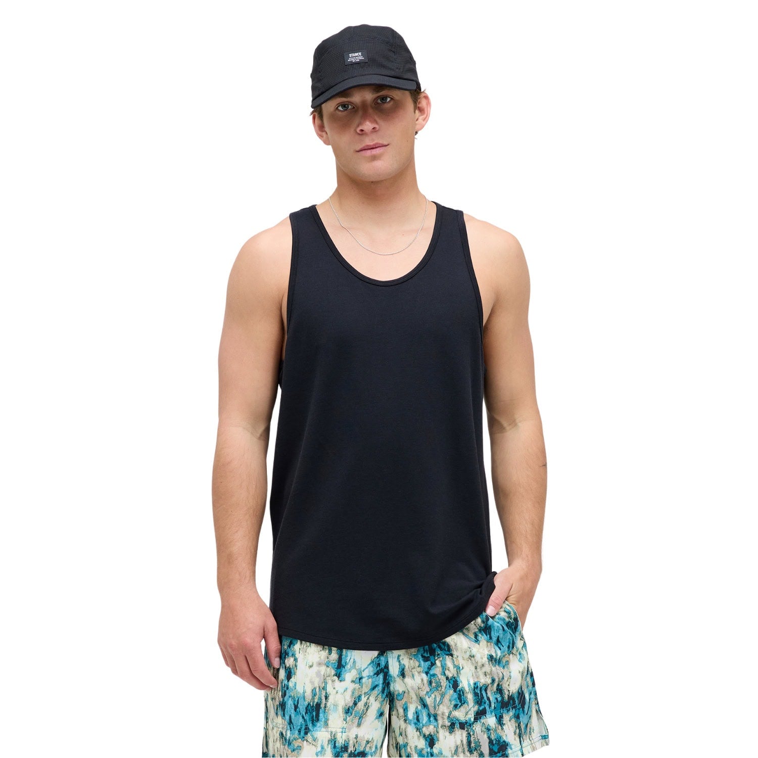 Stance Fragment 2.0 Tank Top Vest - Black - Mens Skate Brand Vest/Tank Top by Stance