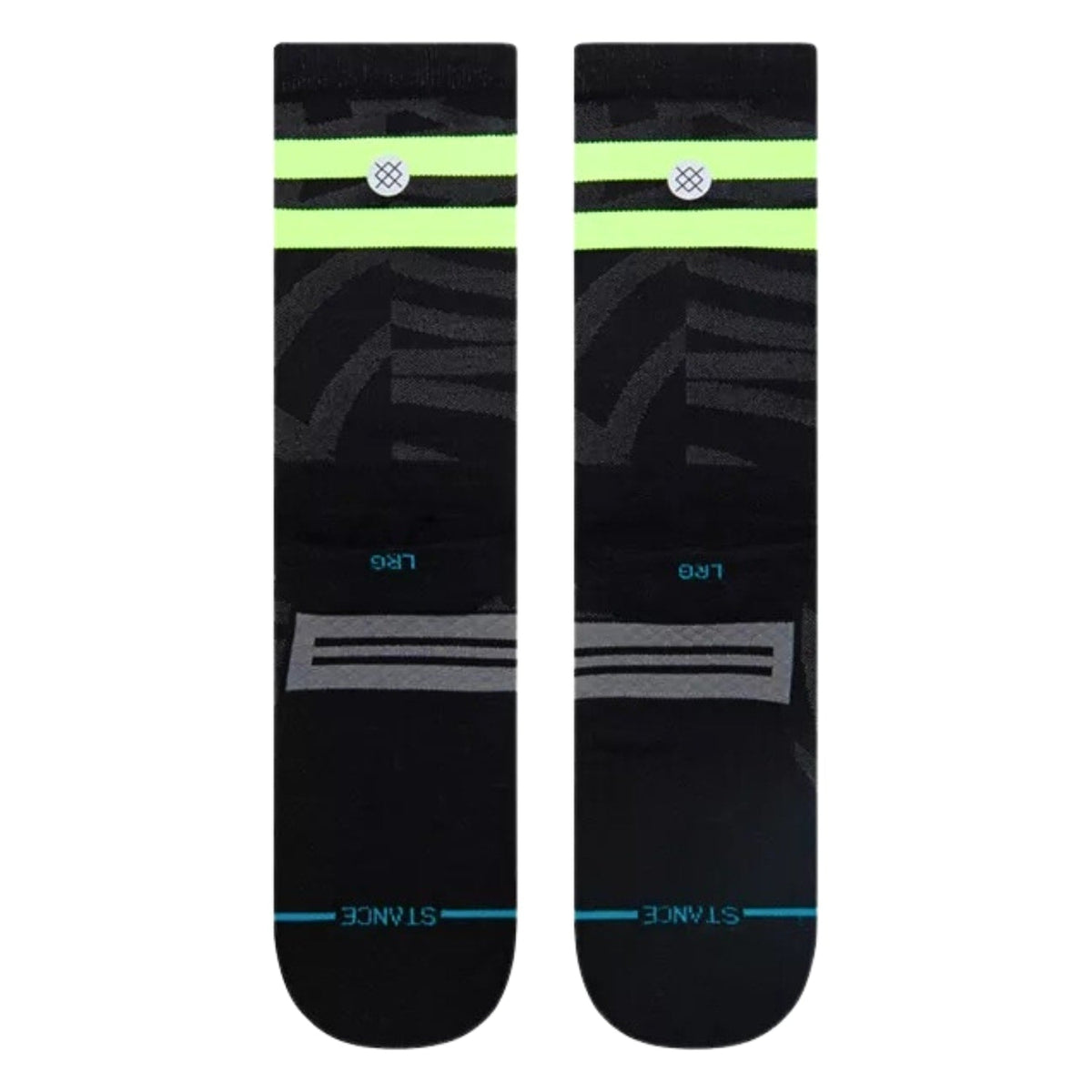 Stance Fuel Socks - Black - Unisex Running/Training Socks by Stance M (UK5-7.5)