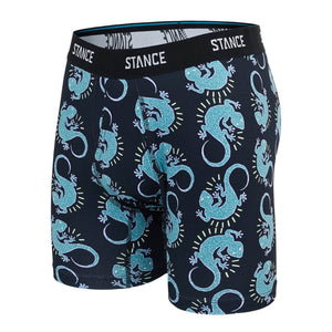 Stance Gecko Boxer Brief - Black - Mens Boxer Briefs Underwear by Stance