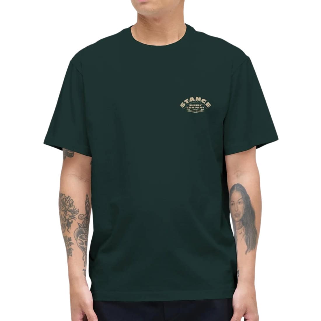 Stance Outfitters T-Shirt - Pine - Mens Graphic T-Shirt by Stance