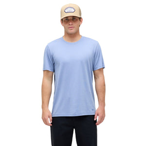 Stance Premiere T-Shirt - Stone Blue - Mens Plain T-Shirt by Stance