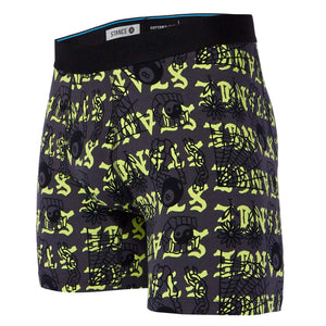 Stance Webbed Boxer Brief - Black - Mens Boxer Briefs Underwear by Stance