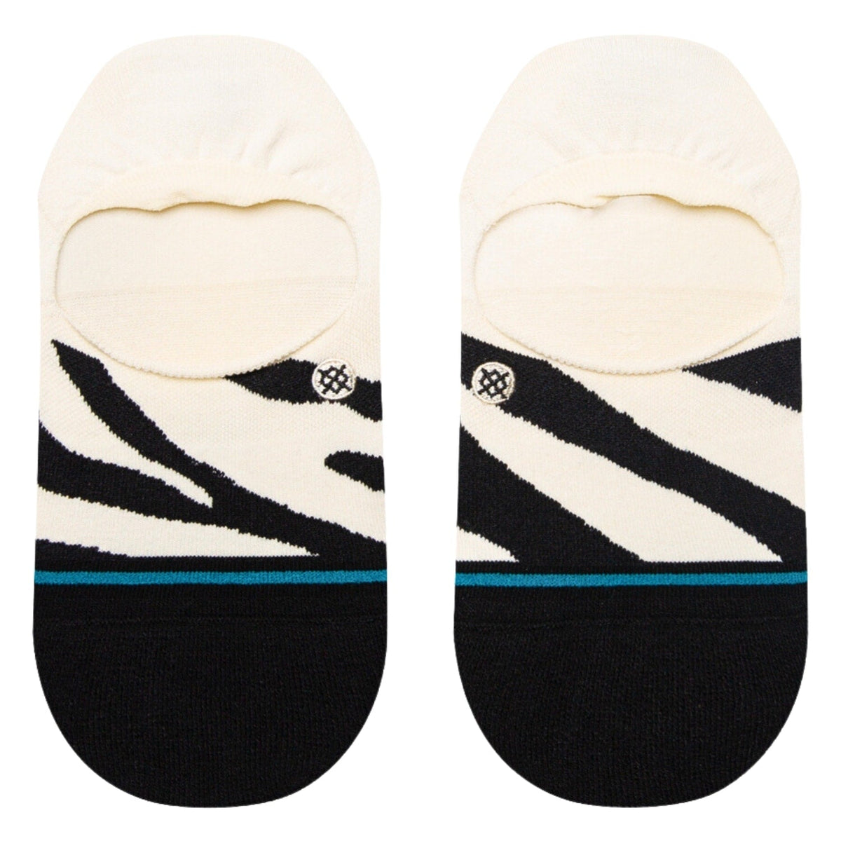 Stance Womens Ze No Show/Invisible Socks - Off White