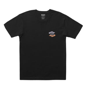Stance Worldwide T-Shirt - Black - Mens Graphic T-Shirt by Stance