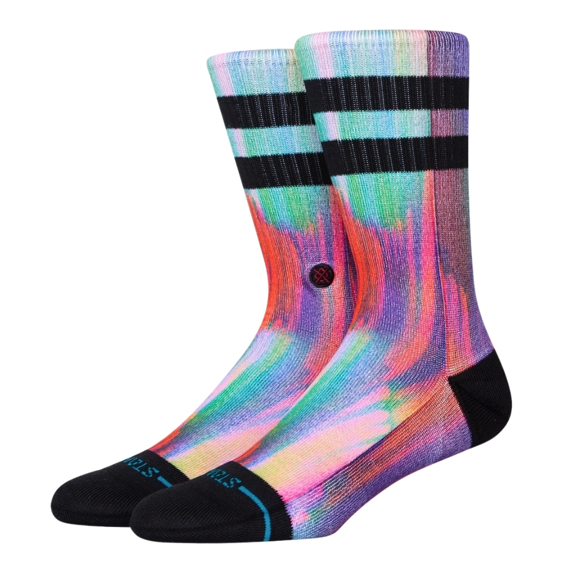 Stance X Melissa Santamaria Roma Crew Socks - Multi - Unisex Crew Length Socks by Stance