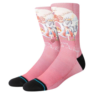 Stance X Queen Races Socks - Dusty Rose