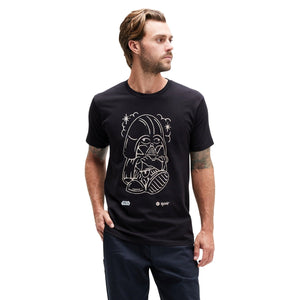Stance x Star Wars DJ Darth T-Shirt - Black - Mens Graphic T-Shirt by Stance