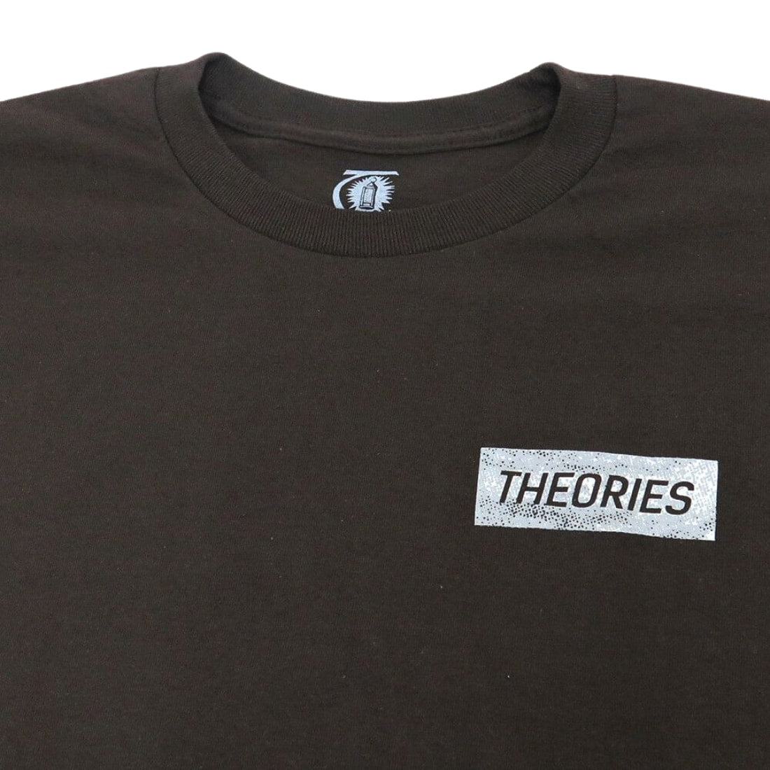Theories Hand Of Theories Longsleeve T-Shirt - Brown - Mens Graphic T-Shirt by Theories