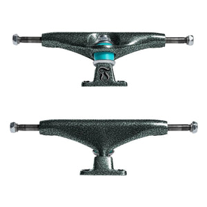 Thunder 148 Team Ti-Li Leviathan Trucks - Pair - Black/Teal - Skateboard Trucks by Thunder 148mm