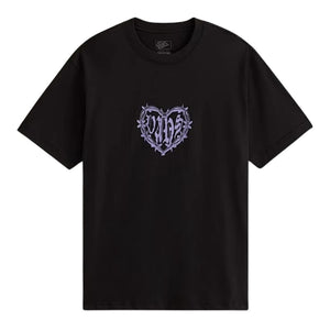 Vans Barbed Heart Loose T-Shirt - Black - Mens Graphic T-Shirt by Vans
