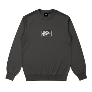 Vans Blocked Box Crew - Faded Black - Mens Crew Neck Sweatshirt by Vans