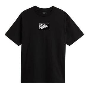 Vans Blocked Box Loose Fit T-Shirt - Black - Mens Graphic T-Shirt by Vans