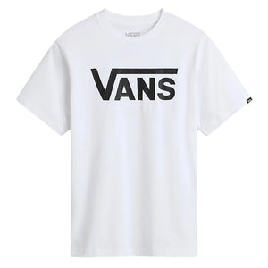Vans Boys Classic Kids T-Shirt - White/Black - Boys Skate Brand T-Shirt by Vans
