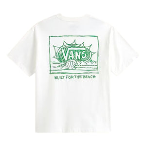 Vans Bright Day T-Shirt - White - Mens Graphic T-Shirt by Vans