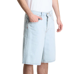 Vans Check-5 Baggy Denim Shorts - Blue Ice - Mens Denim Shorts by Vans