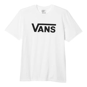 Vans Classic Drop V T-Shirt - Off White - Mens Graphic T-Shirt by Vans