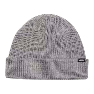 Vans Core Basics Beanie Heather Grey O/S (one size) - Fold Beanie by Vans