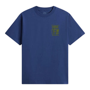 Vans Cut And Paste T-Shirt - True Navy - Mens Graphic T-Shirt by Vans
