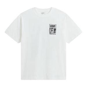 Vans Cut And Paste T-Shirt - White - Mens Graphic T-Shirt by Vans