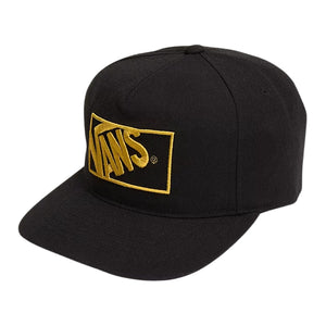 Vans Formula Snapback Cap - Black/Burnt Gold - Strapback Cap by Vans One Size