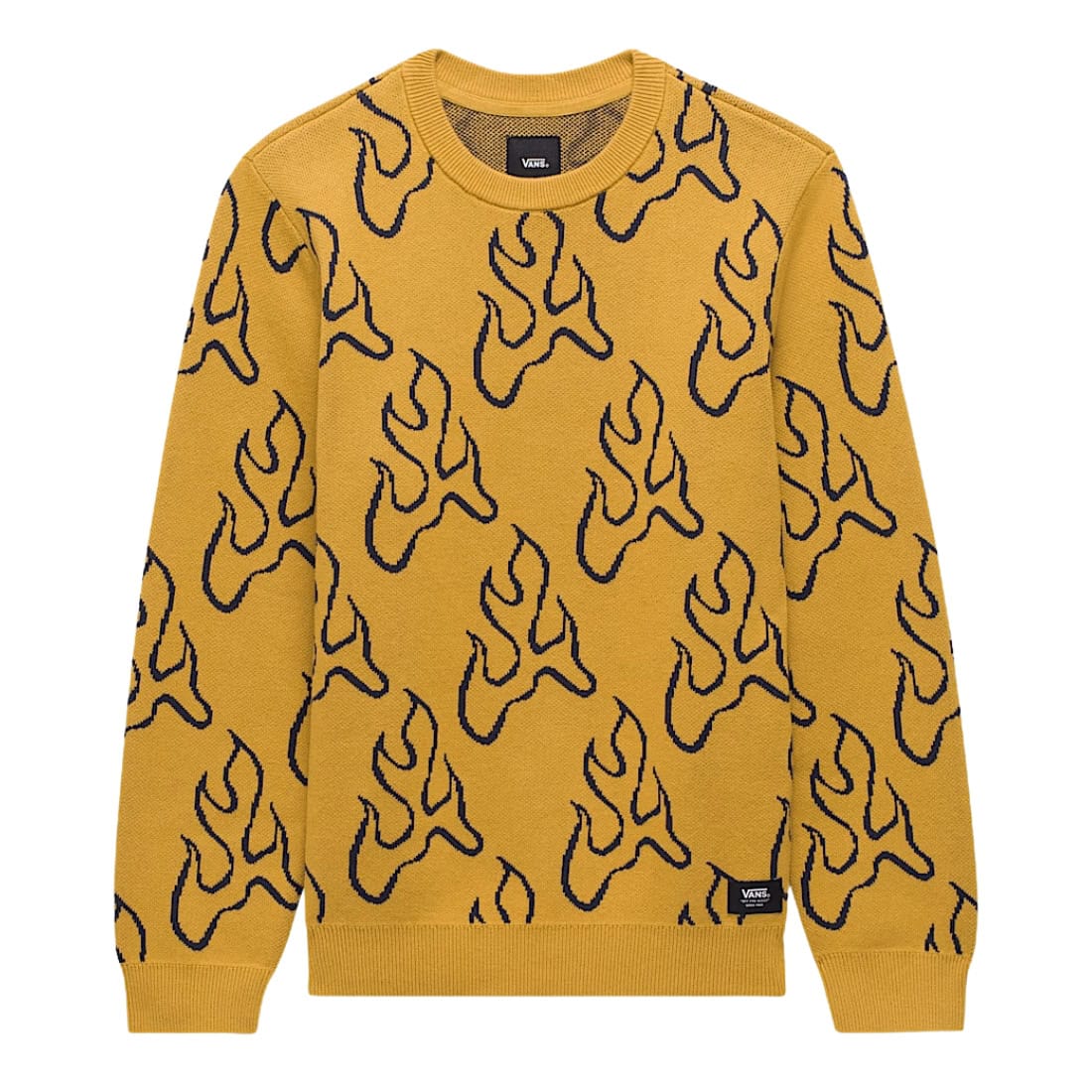 Vans Kids Blaze Crew - Harvest Gold - Boys Knitwear by Vans