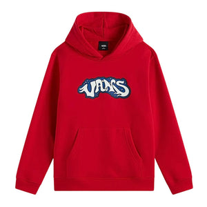 Vans Kids Cruiser Hoodie - Racing Red - Boys Pullover Hoodie by Vans
