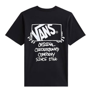 Vans Kids Framework T-Shirt - Black - Boys Skate Brand T-Shirt by Vans