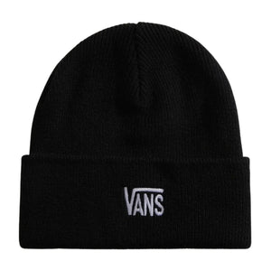 Vans Kids Stretch Logo Tall Cuff Beanie - Black - Kids Beanie by Vans