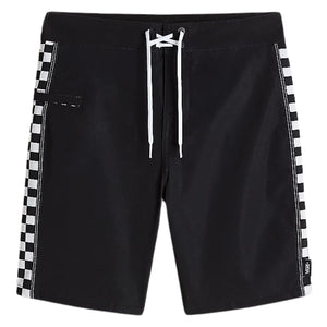 Vans Kids The Daily Sidelines Boardshorts - Black Checkers - Boys Boardshorts by Vans